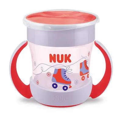 Copo Nuk Evolution Mini Magic com Alça Vermelha 160ml